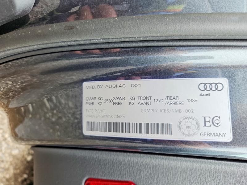 2021 AUDI A7 PRESTIGE S-LINE 13