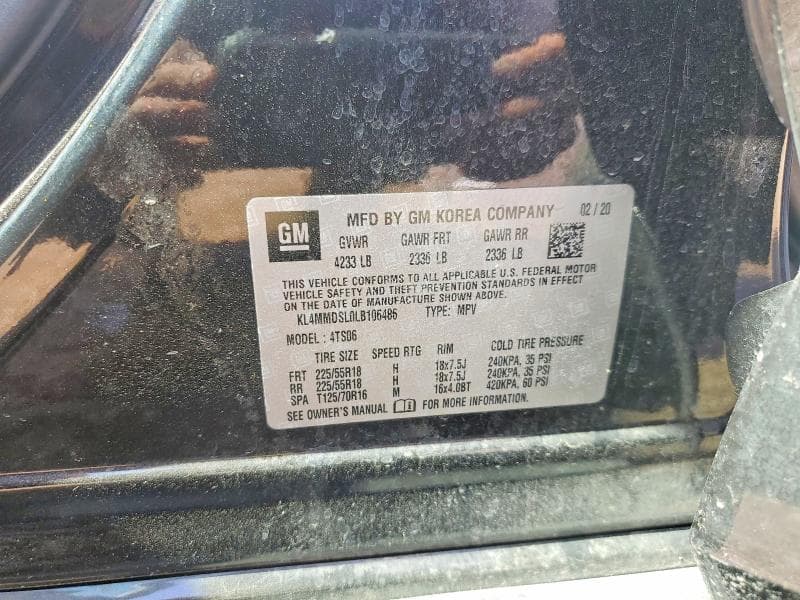 2020 BUICK ENCORE GX SELECT 13