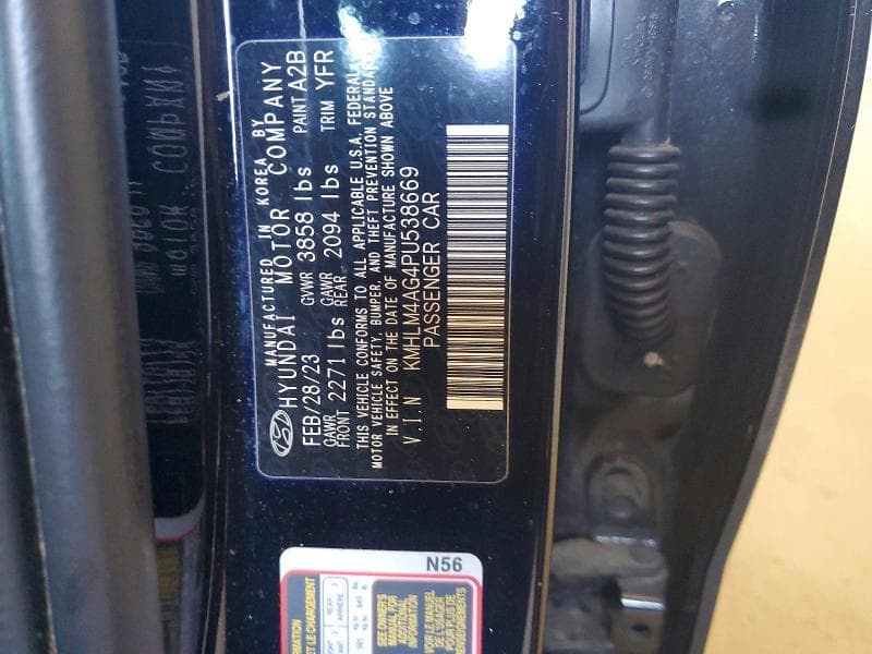 2023 HYUNDAI ELANTRA SEL 12
