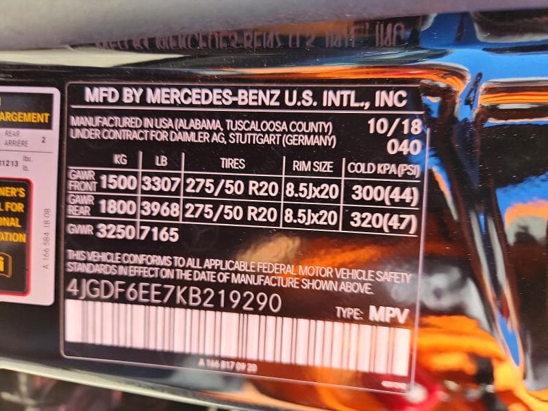 2019 MERCEDES-BENZ GLS 450 4MATIC 13