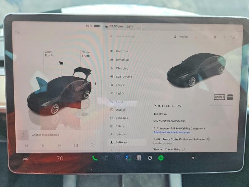 2022 TESLA MODEL 3 9