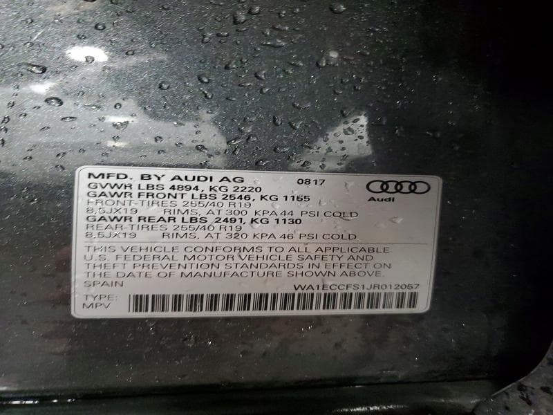 2018 AUDI Q3 PREMIUM 13
