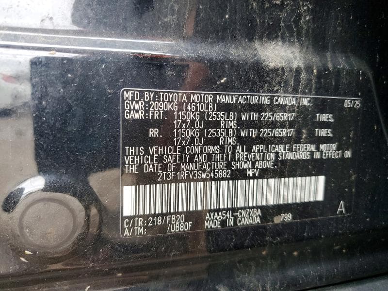 2025 TOYOTA RAV4 LE 12