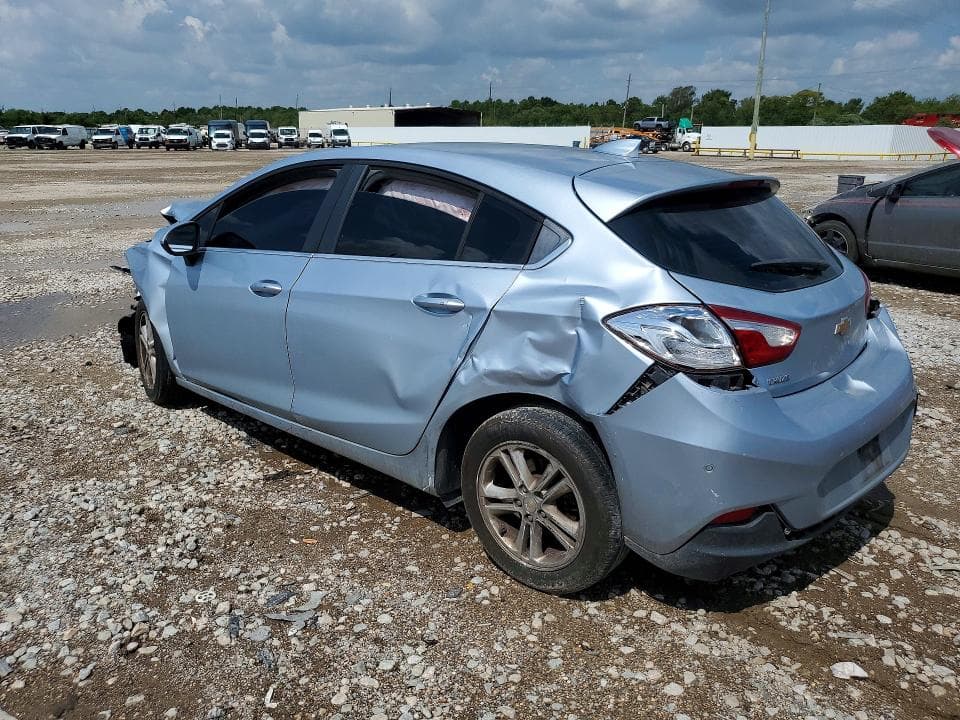 2017 CHEVROLET CRUZE LT 2