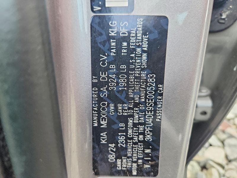 2025 KIA K4 EX 12