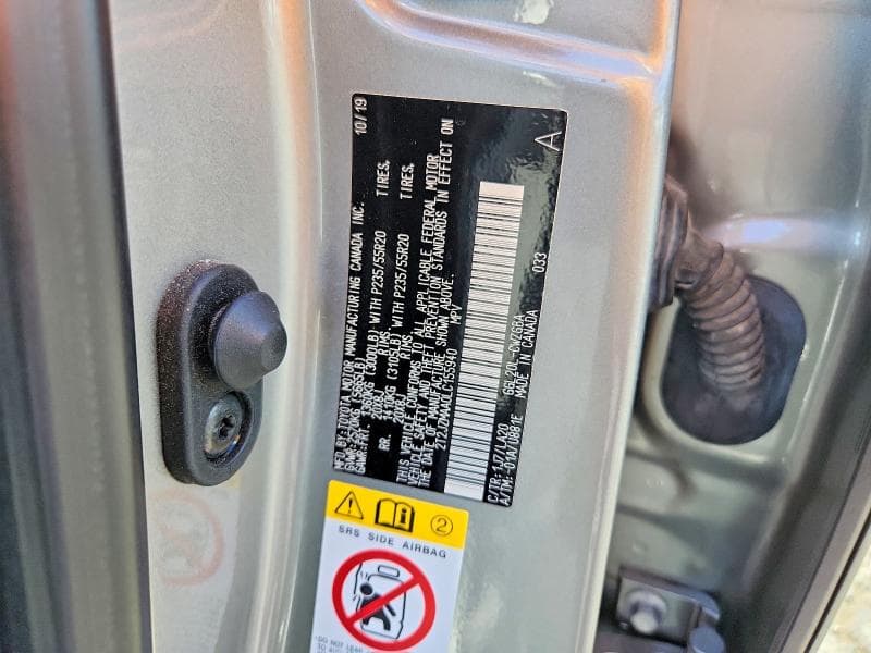 2020 LEXUS RX 350 13