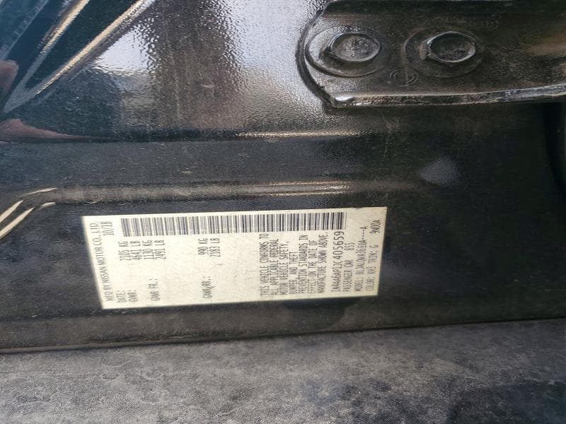 2018 NISSAN MAXIMA 3.5 S 12