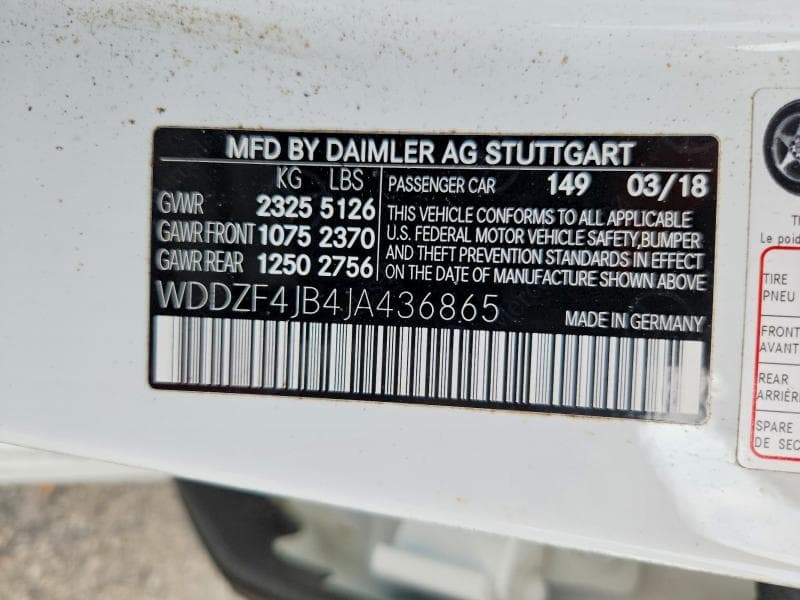 2018 MERCEDES-BENZ E 300 13