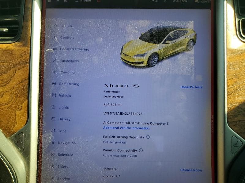 2020 TESLA MODEL S 9