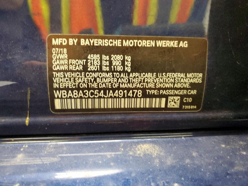 2018 BMW 320 XI 13