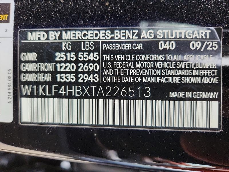 2026 MERCEDES-BENZ E 350 4MATIC 12