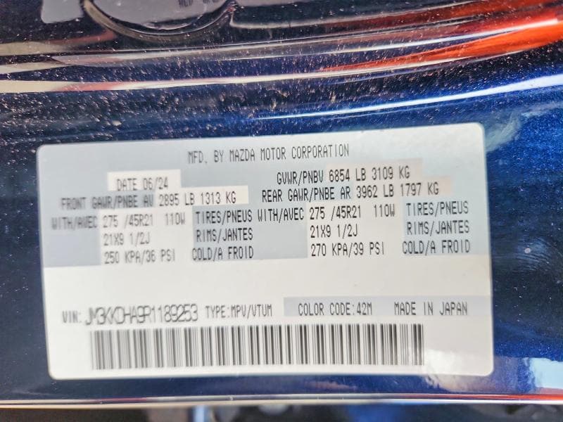 2024 MAZDA CX-90 PREMIUM 14
