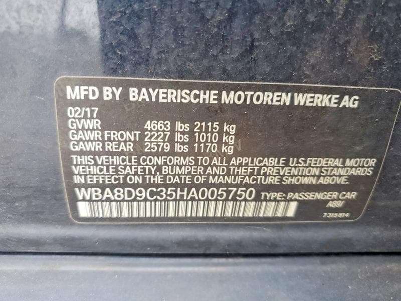 2017 BMW 330 XI 13