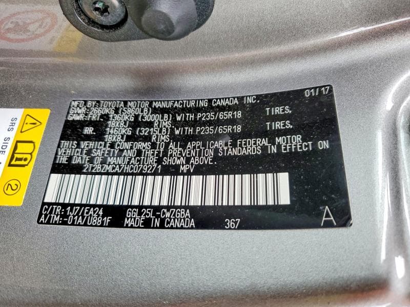 2017 LEXUS RX 350 BASE 13