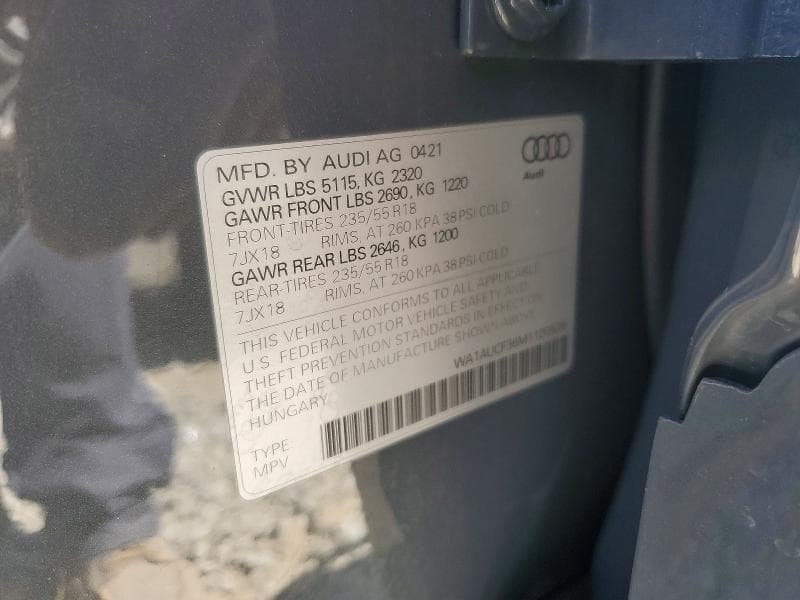 2021 AUDI Q3 PREMIUM 40 13