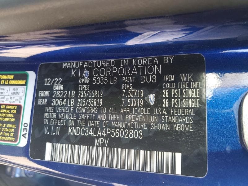 2023 KIA EV6 WIND 13