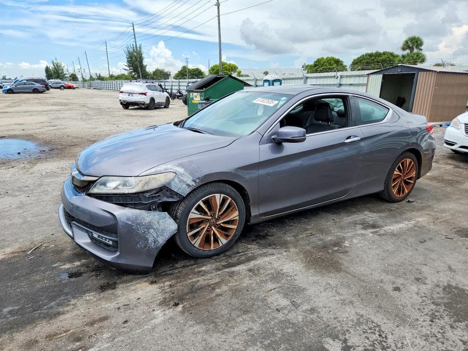 2017 HONDA ACCORD EXL - 1