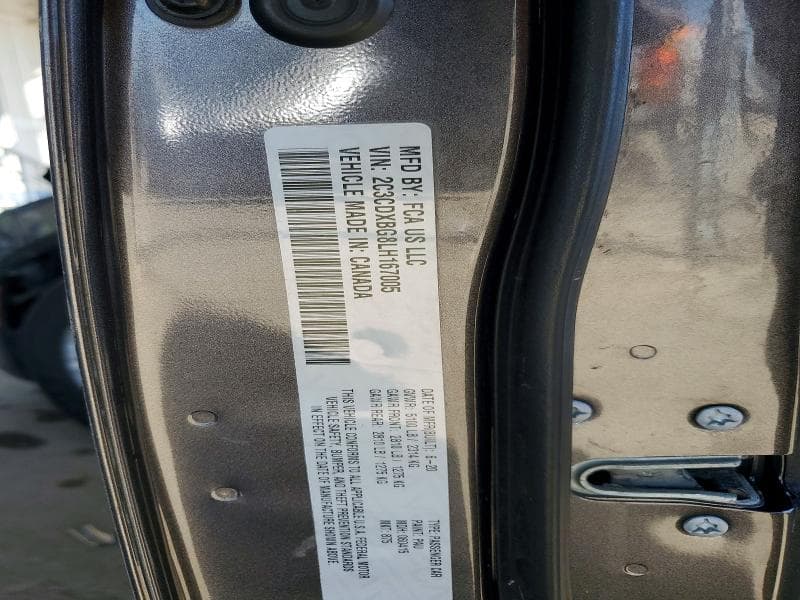 2020 DODGE CHARGER SXT 12