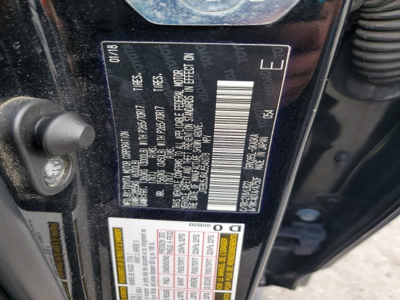 2018 TOYOTA 4RUNNER SR5 PREMIUM 13
