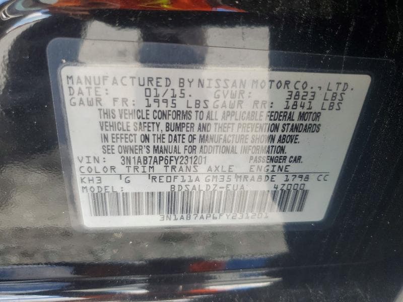 2019 NISSAN SENTRA S 13