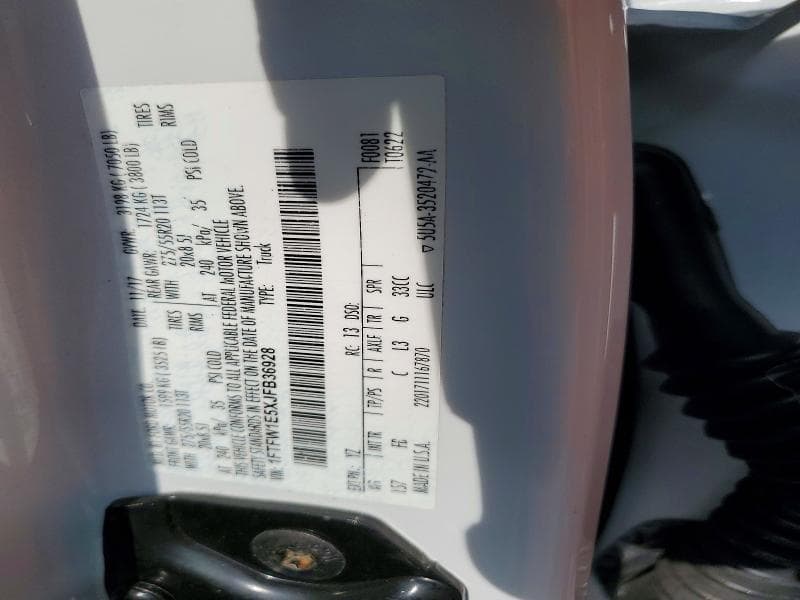 2018 FORD F150 SUPERCREW 13
