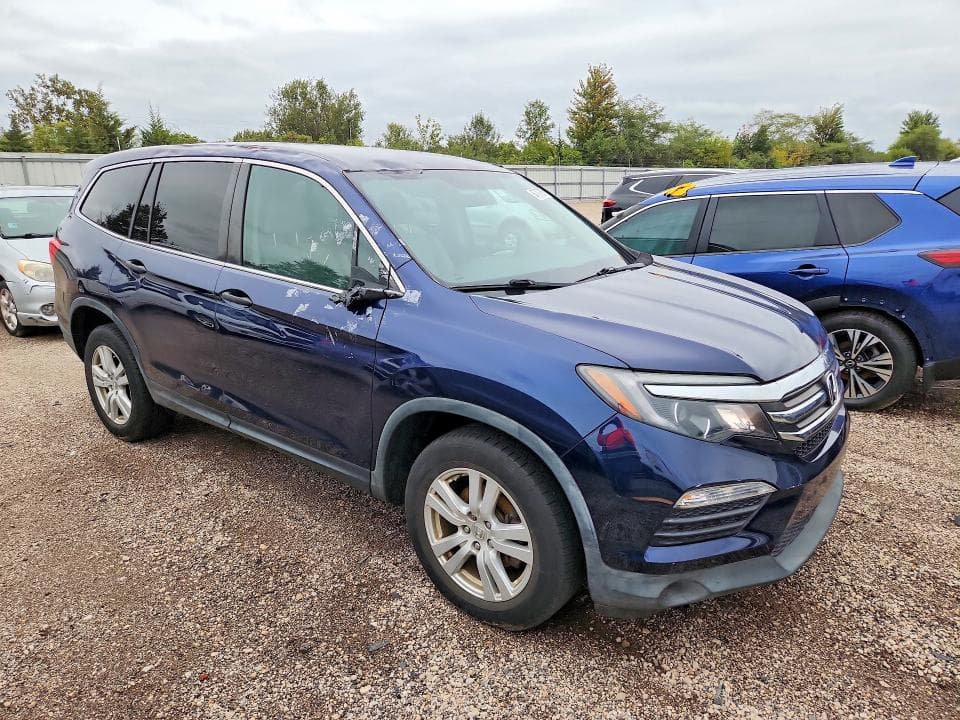 2017 HONDA PILOT LX 4