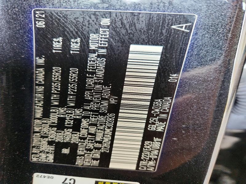 2021 LEXUS RX 350 12