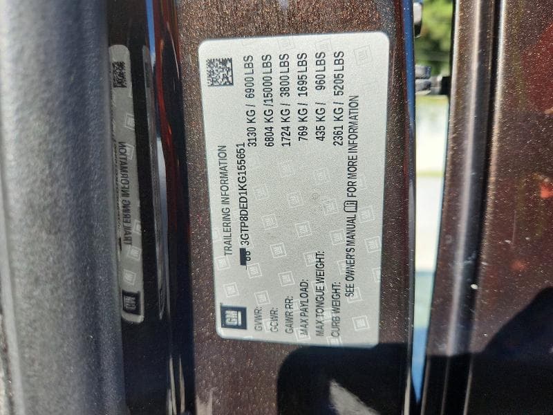 2019 GMC SIERRA C1500 SLT 12
