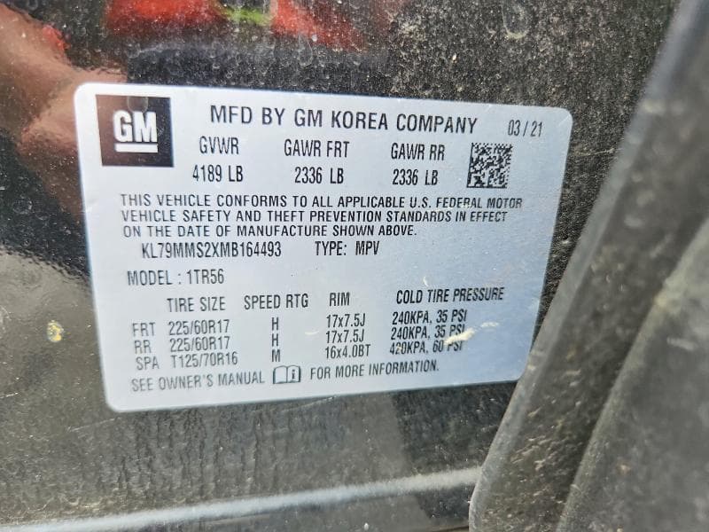2021 CHEVROLET TRAILBLAZER LS 13