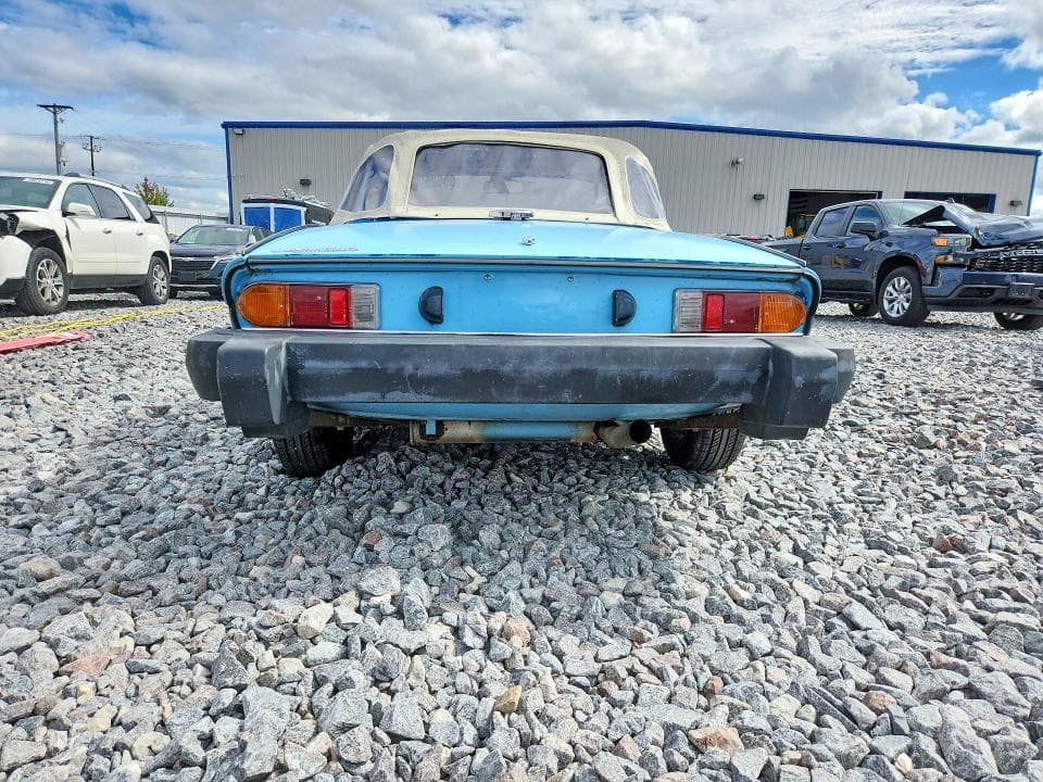 1980 TRIUMPH CAR SPITFIRE 6