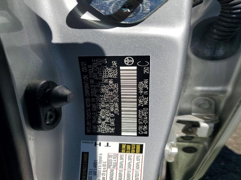 2021 TOYOTA PRIUS LE 13