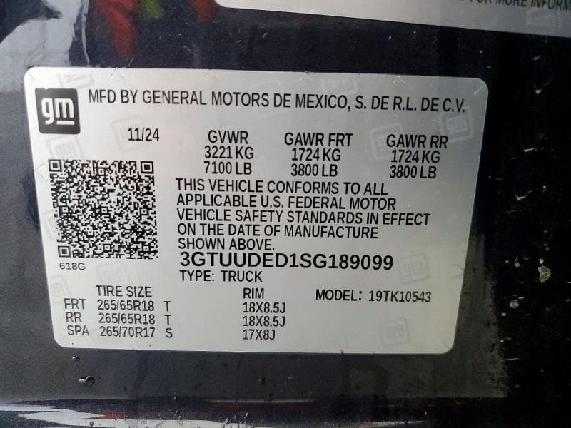 2025 GMC SIERRA K1500 SLT 13