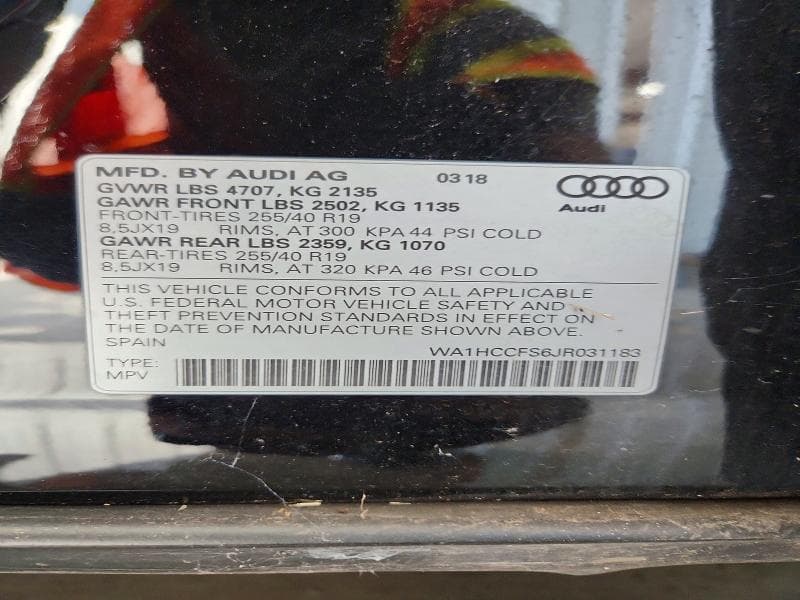 2018 AUDI Q3 PREMIUM PLUS 12