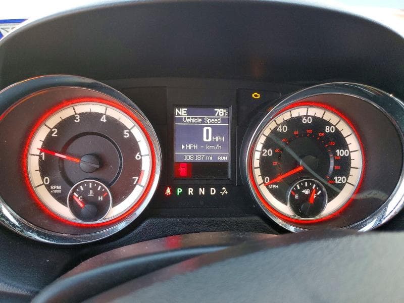2019 DODGE GRAND CARAVAN GT 9