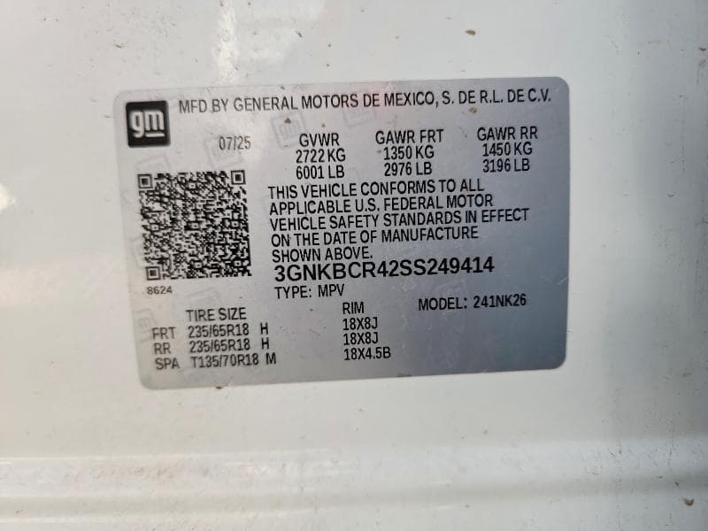 2025 CHEVROLET BLAZER 2LT 14