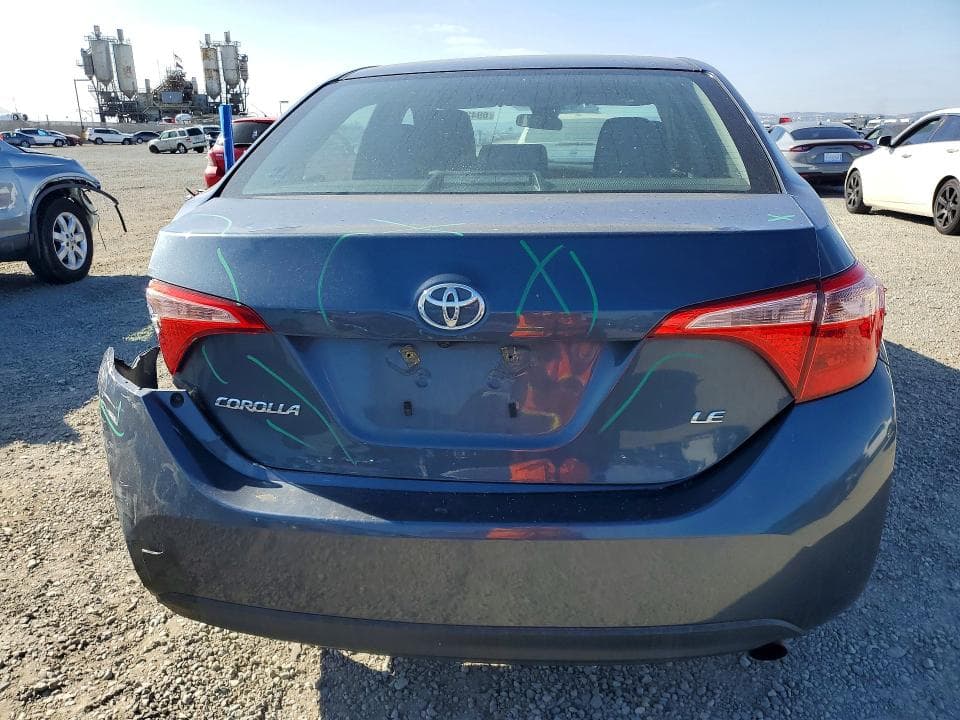 2017 TOYOTA COROLLA LE 6