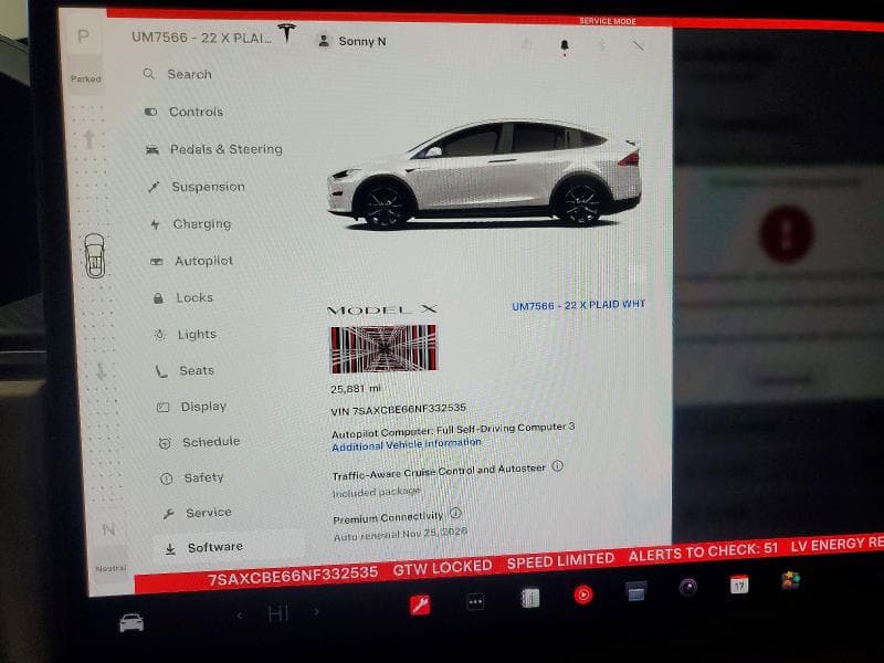 2022 TESLA MODEL X 9