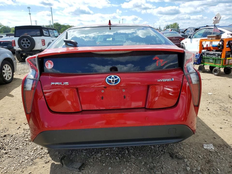 2017 TOYOTA PRIUS FOUR 6