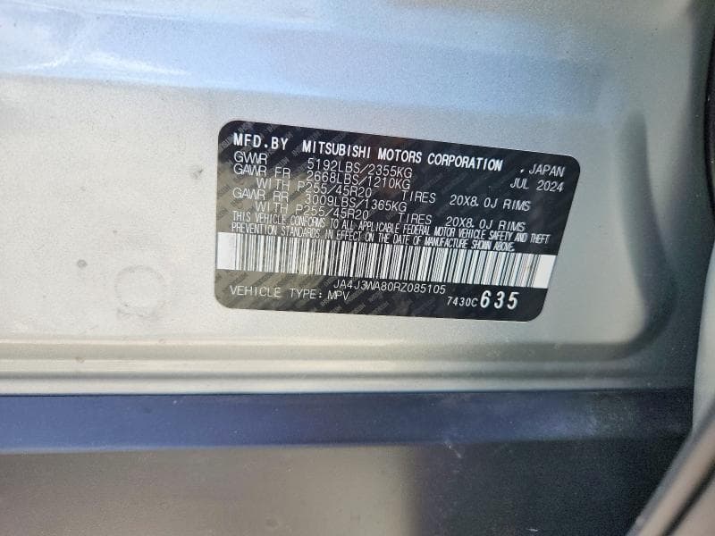 2024 MITSUBISHI OUTLANDER SEL 13