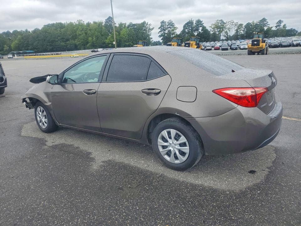 2019 TOYOTA COROLLA LE 2