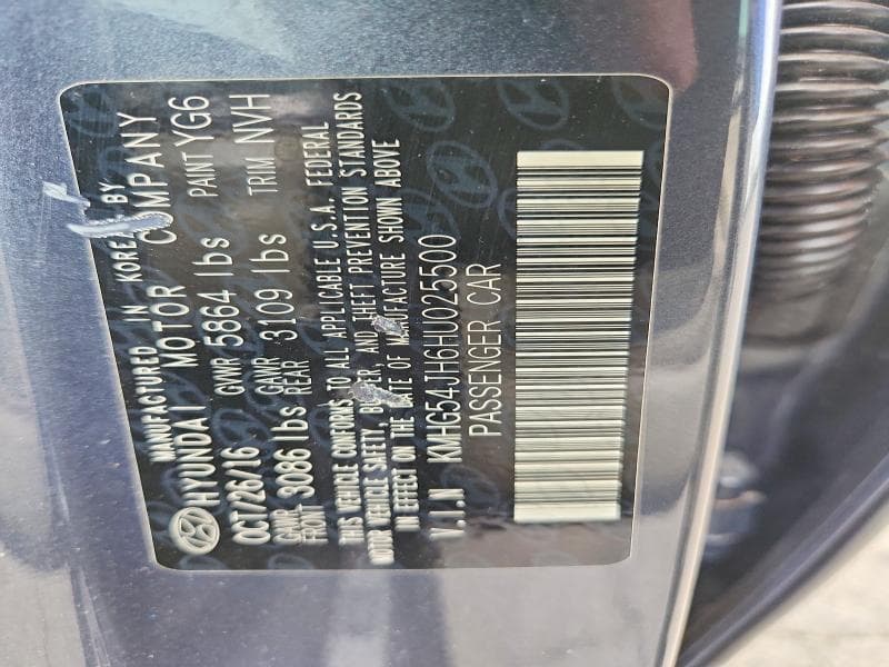 2017 GENESIS G90 ULTIMATE 12