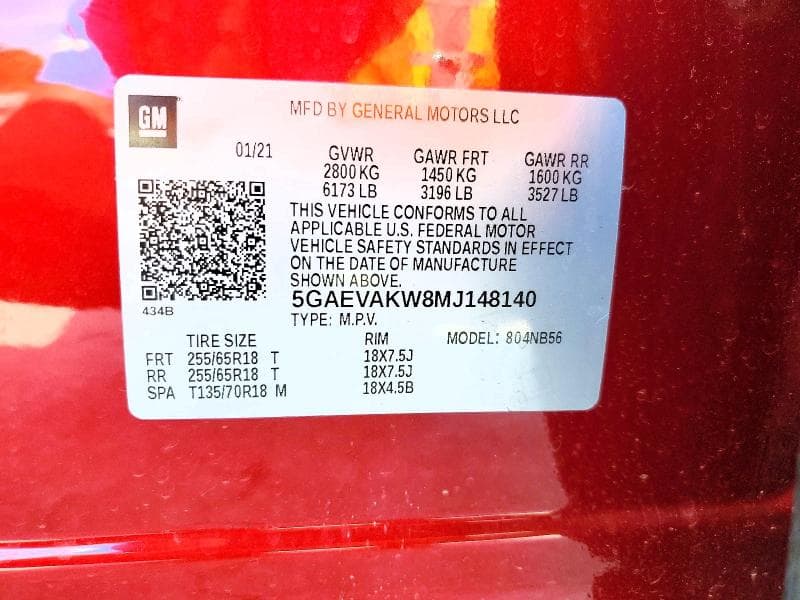 2021 BUICK ENCLAVE ESSENCE 13