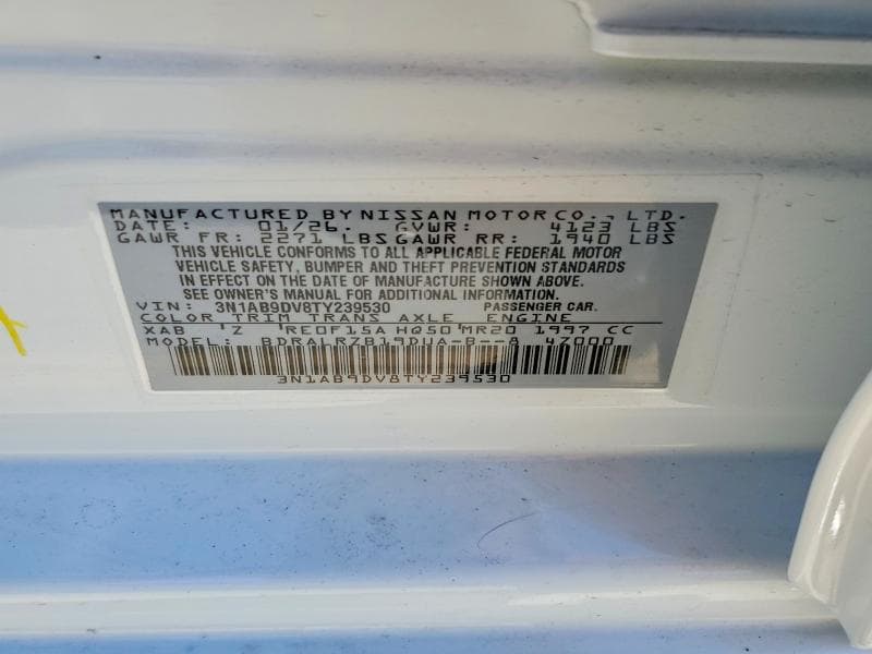 2026 NISSAN SENTRA SR 12