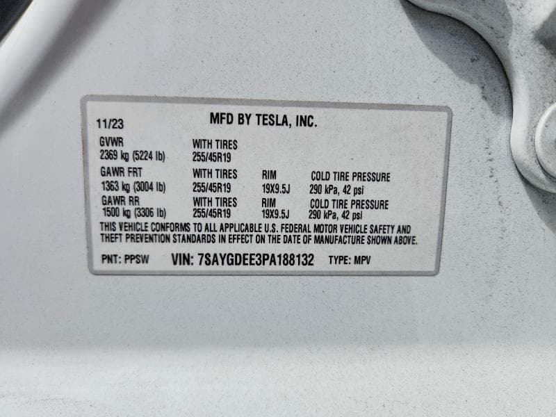 2023 TESLA MODEL Y 13
