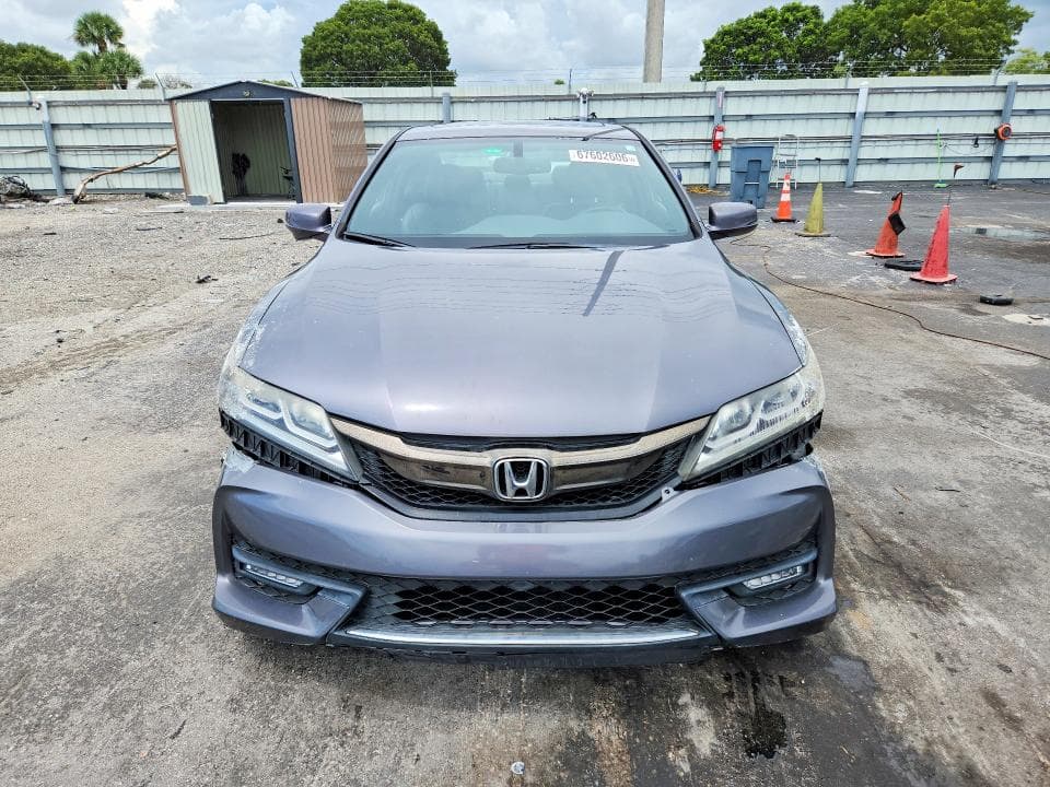 2017 HONDA ACCORD EXL 5
