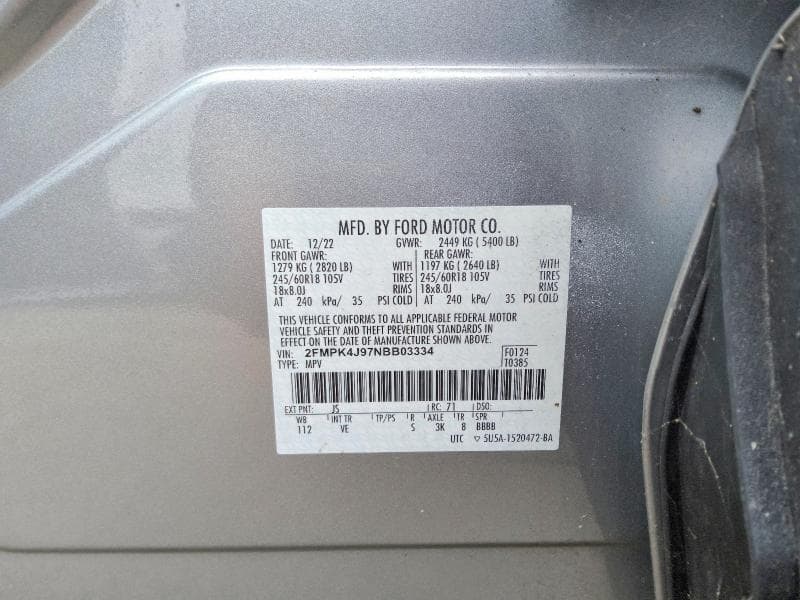 2022 FORD EDGE SEL 14