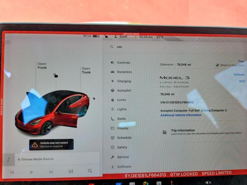 2020 TESLA MODEL 3 9