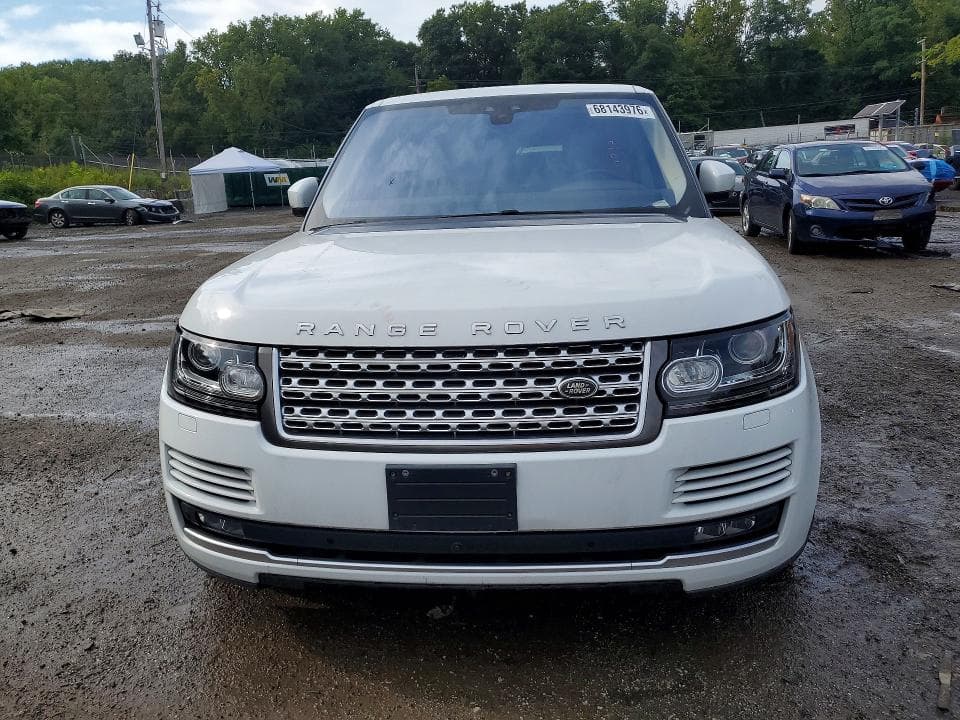 2017 LAND ROVER RANGE ROVER HSE 5