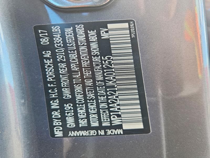 2018 PORSCHE CAYENNE 12