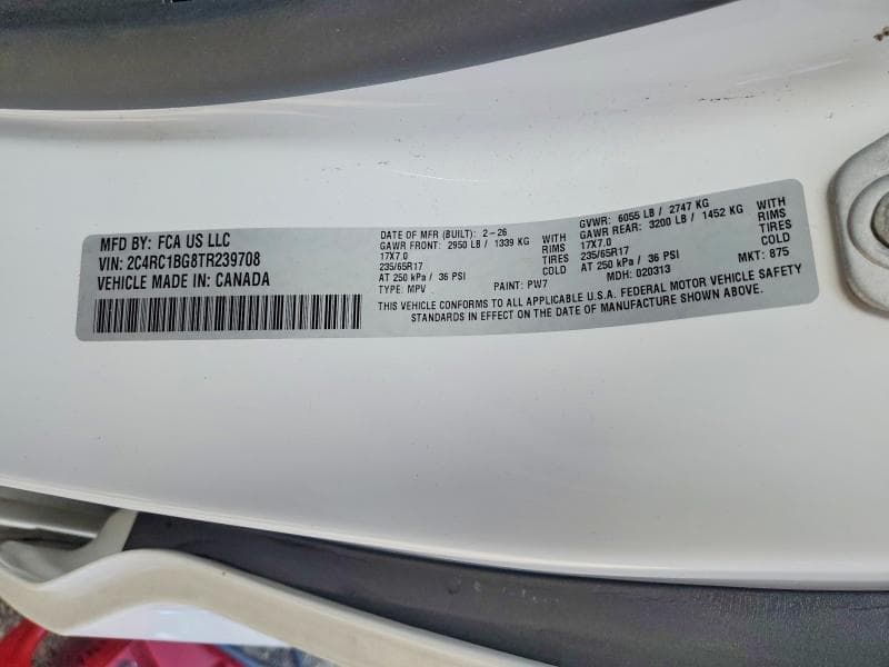 2026 CHRYSLER PACIFICA SELECT 13
